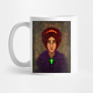 Snake Goddess Painting Mug